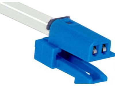 GM 12117323 Connector, W/Leads, 2-Way F. *Blue