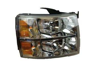 GM 22853028 Headlight Assembly, (W/ Front Side Marker & Parking & T/Side