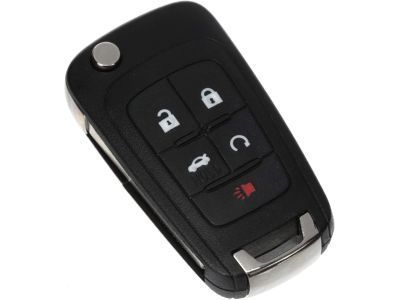 GM 13586785 Key,Dr Lock & Ignition Lock Folding (W/ Remote Control Door Lock Transmitter)