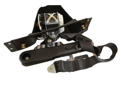 GM 19210382 Driver Seat Belt Kit (Retractor Side) (W/ Pre, Tensioner)*Ebony;Connect W