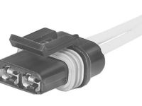 GM 12101917 Connector, W/Leads, 2-Way F. *Black *Math Data