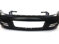 GM 89025047 Front Bumper Cover *Primed With, Out Fog Lps