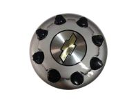 GM 15712384 Hub Cap ASSEMBLY (Chevrolet)(Silver)(8 Luggage) *Silver