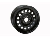 GM 9595657 Wheel Rim Assembly, 17X6.5 Steel 52Mm Outside 115.0 Bellcrank *Black