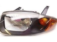 GM 22707274 Headlight Assembly, (W/ Front Side Marker & Parking & T/Side