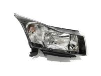 Chevrolet Cruze Headlight - 95291964 Headlamp Assembly, (W/ Parking & Turn Signal Lamp)