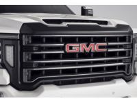 GM 84471763 Grille with Painted Black Surround with High Gloss Black Mesh with GMC Emblem