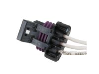 GM 12117025 Connector, W/Leads, 3-Way F. *Black