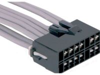 GM 12167155 Connector, W/Leads, 12-Way F. *Black *Black