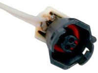 GM 15305943 Connector, W/Leads, 2-Way F. *Black *Black