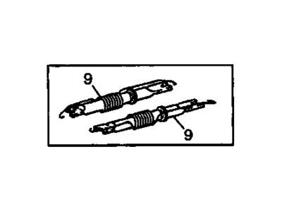 GM 88973961 Adjuster Kit,Rear Brake Shoe