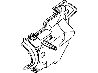 GM 52455909 CASE, Heater Core