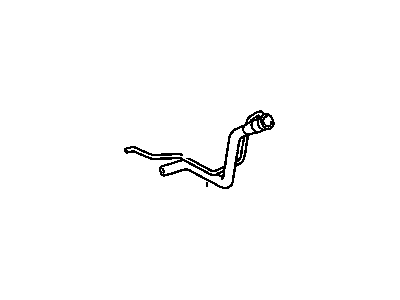 Chevrolet Prizm Fuel Filler Hose - 94852622