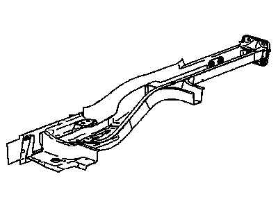 GM 21123636 Rail, Rear Compartment Floor Panel