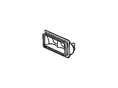 GM 16514059 Headlight Assembly Composite