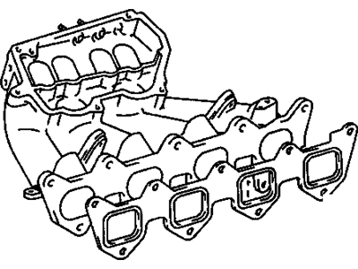 1996 Chevrolet Prizm Intake Manifold Gasket - 94853678