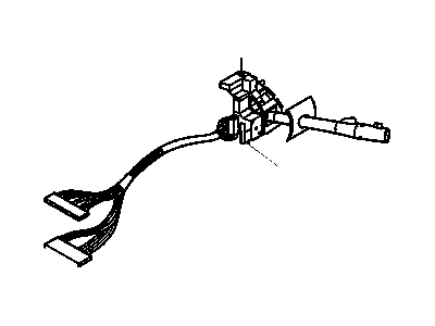 GM 26102159 Switch Asm,Turn Signal & Headlamp Dimmer Switch & Windshield Wiper & Windshield Washer (W/ Lever)