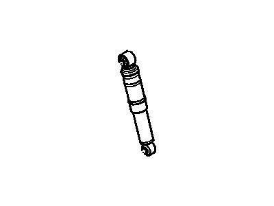 GM 22696400 Rear Shock Absorber Assembly