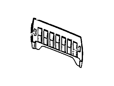 GM 25881711 Panel, Body Rear Outer