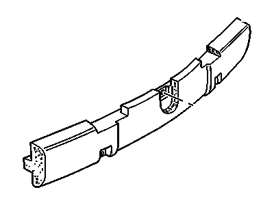 GM 10282709 Absorber, Front Bumper Fascia Energy