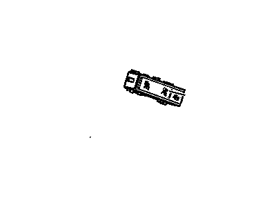 GM 25828899 Display,Instrument Panel Airbag Arming Status