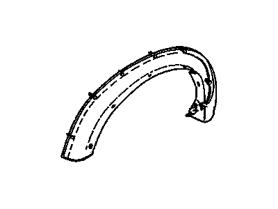 GM 15685156 Flare,Front Fender