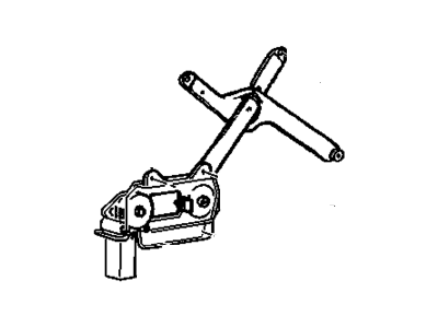 GM 19151982 Motor,Rear Side Door Window Regulator