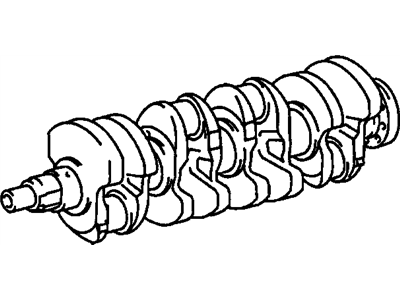 2000 Chevrolet Prizm Crankshaft - 94858395