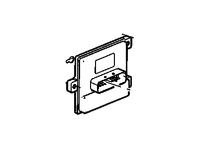 GM 20850923 Trailer Brake Control Module Assembly