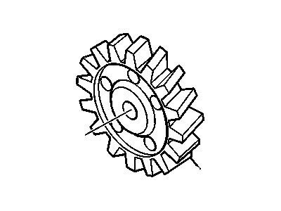 GM 97226128 Gear,Fuel Injection Pump Driven