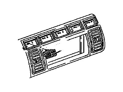 1994 Chevrolet Astro Mirror Switch - 15563184