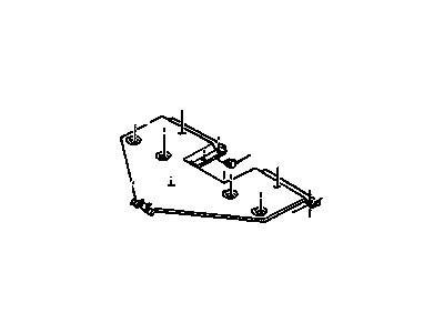 GM 12493737 Bracket,Roof Console