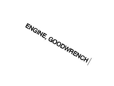 GM 89017352 Engine,Gasoline (Service New)