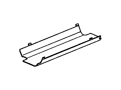 GM 12557493 SHIELD, Engine Fuel Intake Manifold