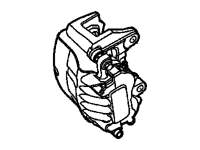 GM 92193441 Caliper,Front Brake