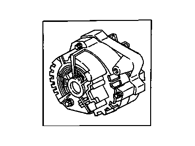 1990 GMC C2500 Alternator - 10463414