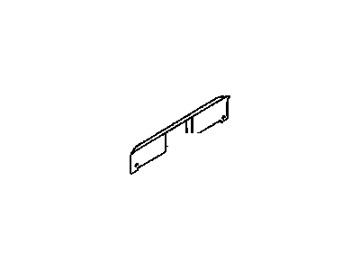 GM 30021228 Plate,Instrument Panel Compartment Trim