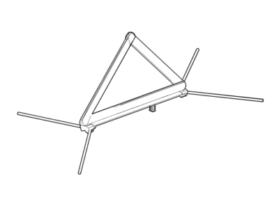 GM 93199658 Reflector Assembly, Disabled Vehicle Warning Triang