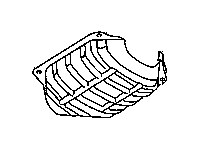 GM 91176150 Cover, Catacase Lower (On Esn)