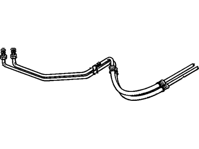 GM 25536854 Engine Oil Cooler Inlet Hose Assembly