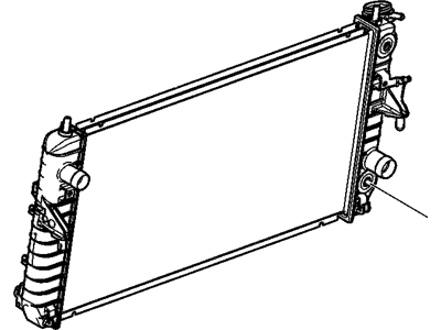 GM 25772258 Radiator Assembly