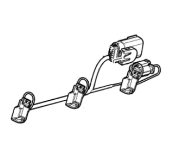 GM 12628431 Harness Assembly, Fuel Injector Wiring (Lh)