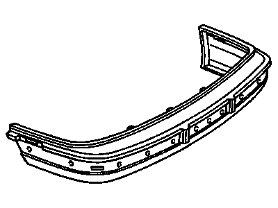 GM 10167268 Rear Bumper Cover