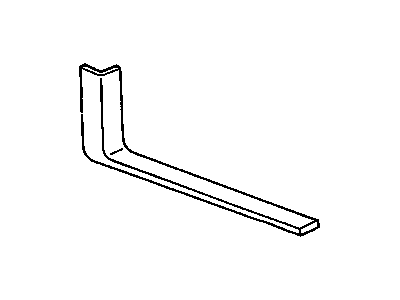 GM 10207048 RETAINER, Front Door Sill