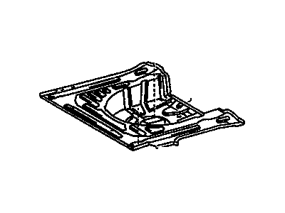 1997 Chevrolet Prizm Floor Pan - 94859037