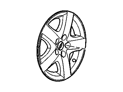 2008 Chevrolet Cobalt Wheel Cover - 9596134