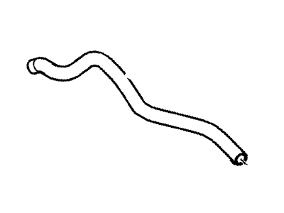 GM 15290409 Upper Radiator Hose Assembly