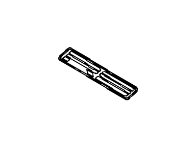 GM 10076072 PLATE, Rocker Panel