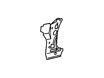 GM 25603059 REINFORCEMENT, Front Body Hinge Pillar