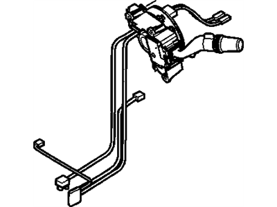 GM 15281883 Switch Asm,Turn Signal & Headlamp Dimmer Switch & Windshield Wiper & Windshield Washer (W/ Lever)